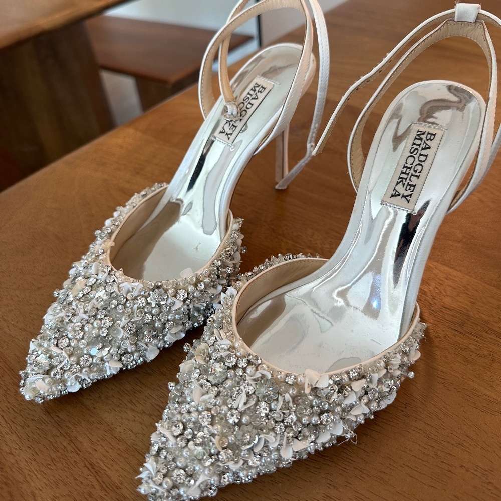 Badgley Mischka Sequenced Pointed Heels